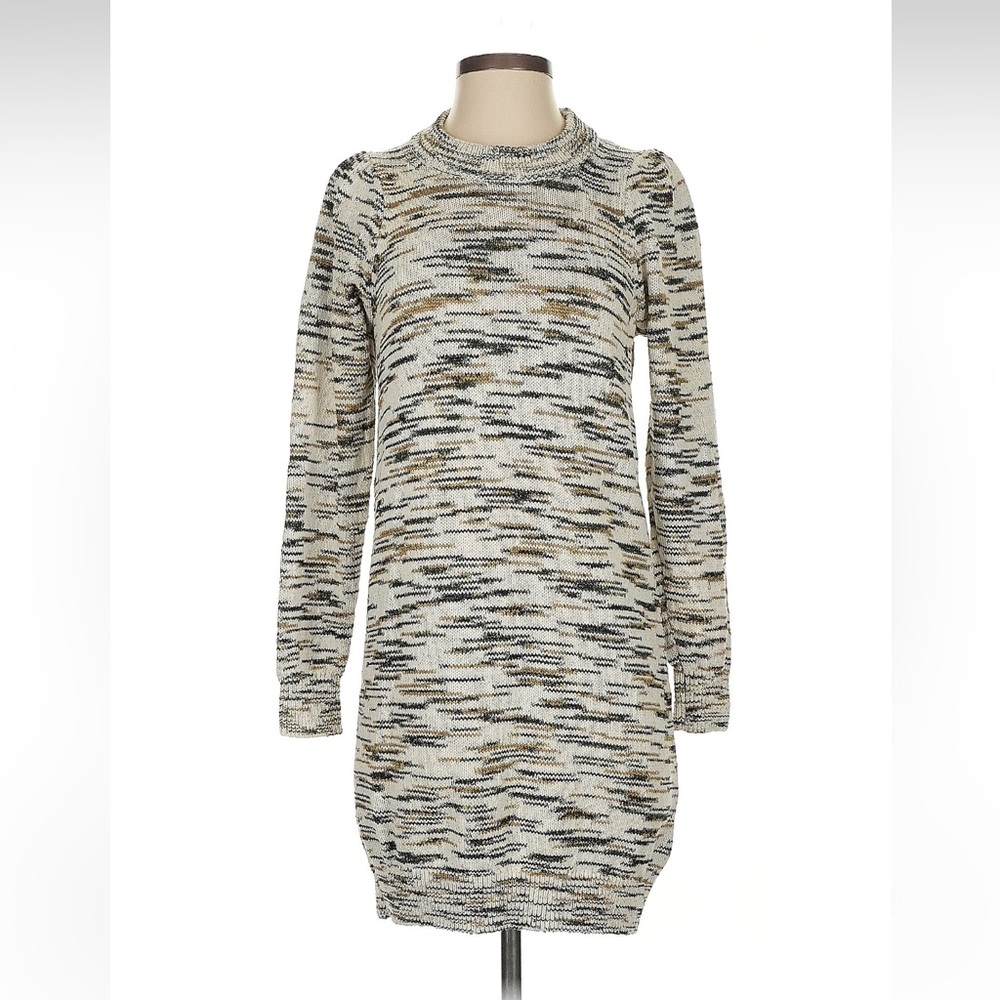J. Crew Multicolor Knit Mini Dress